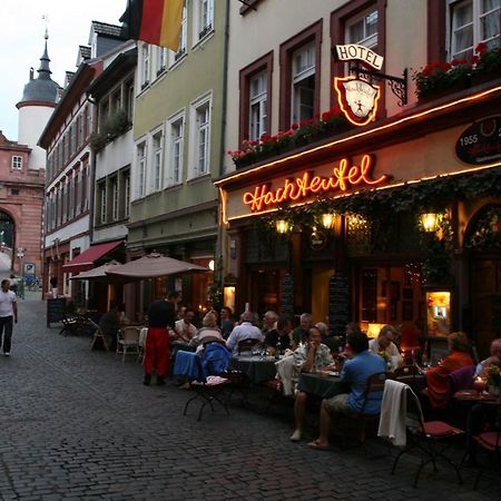 Hotel-Restaurant Hackteufel Heidelberg Eksteriør bilde