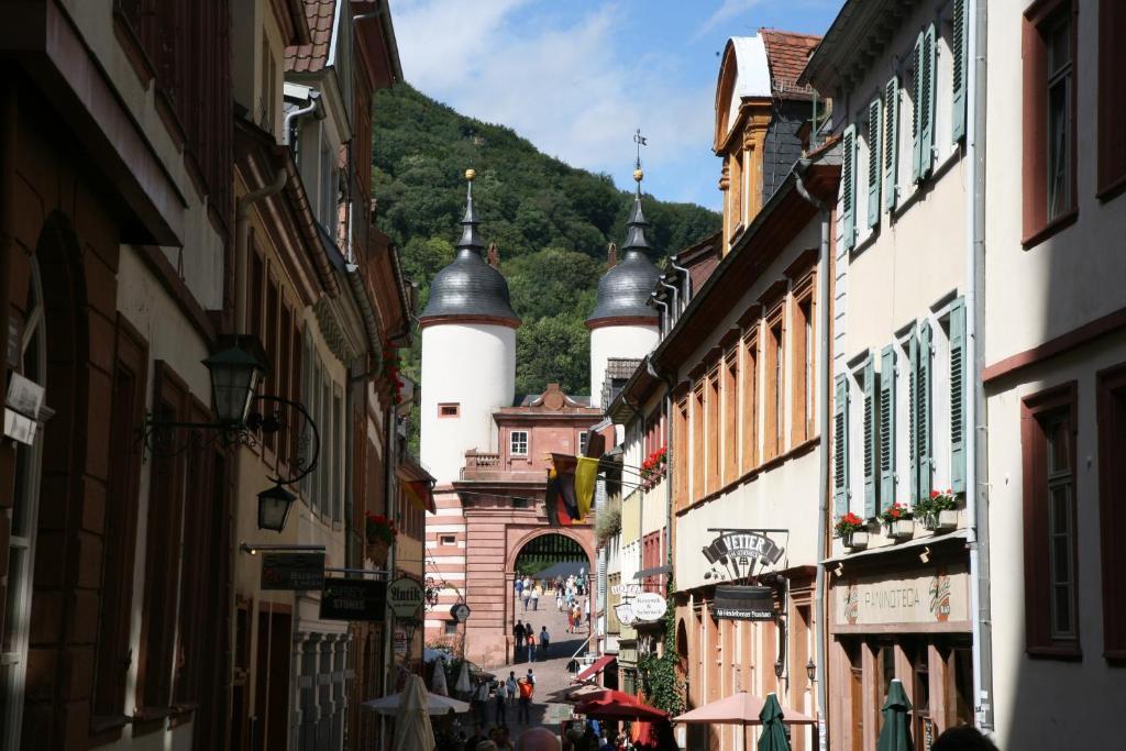 Hotel-Restaurant Hackteufel Heidelberg Eksteriør bilde